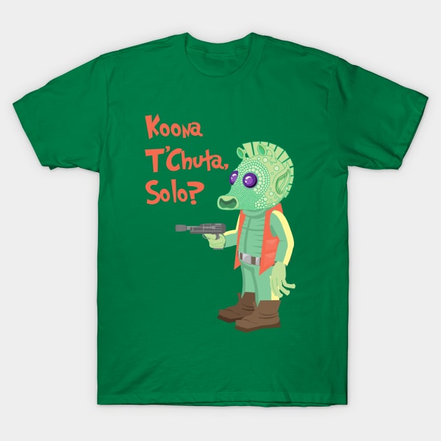 Greedo Han Solo T Shirt TeePublic